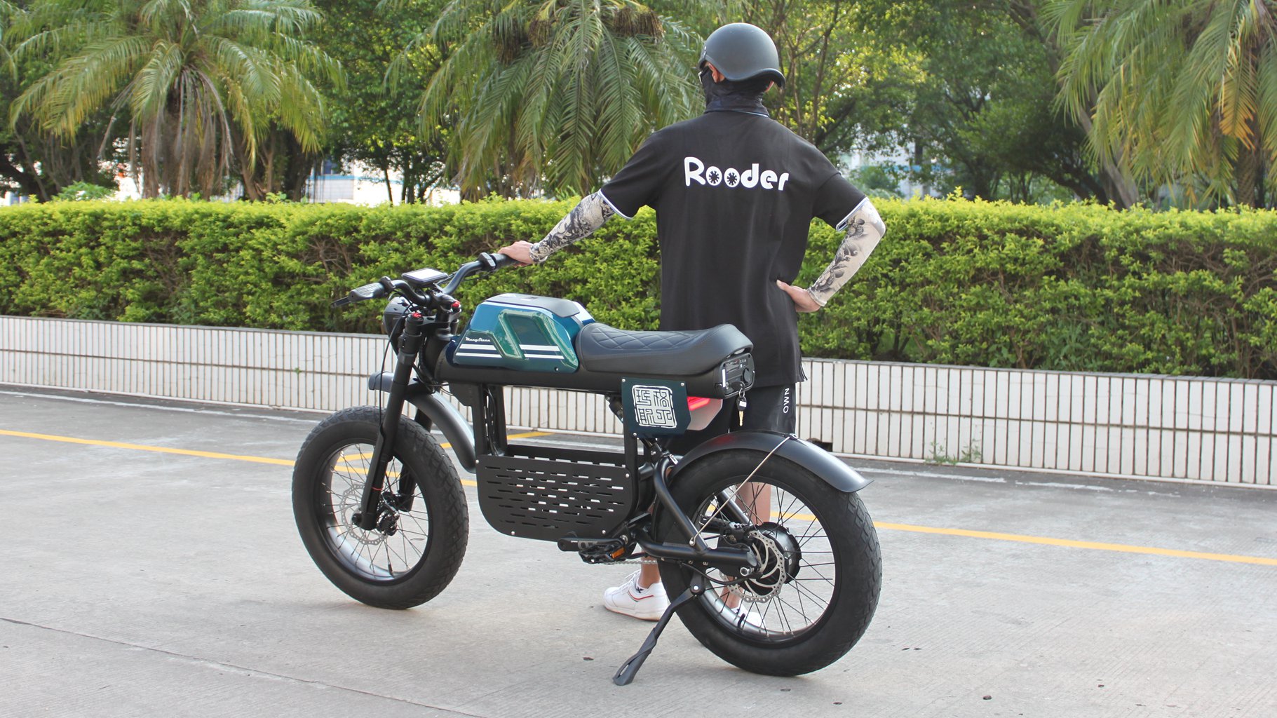 Rooder mangosteen electric bike ft-01 48v 1000w 30ah 50km/h