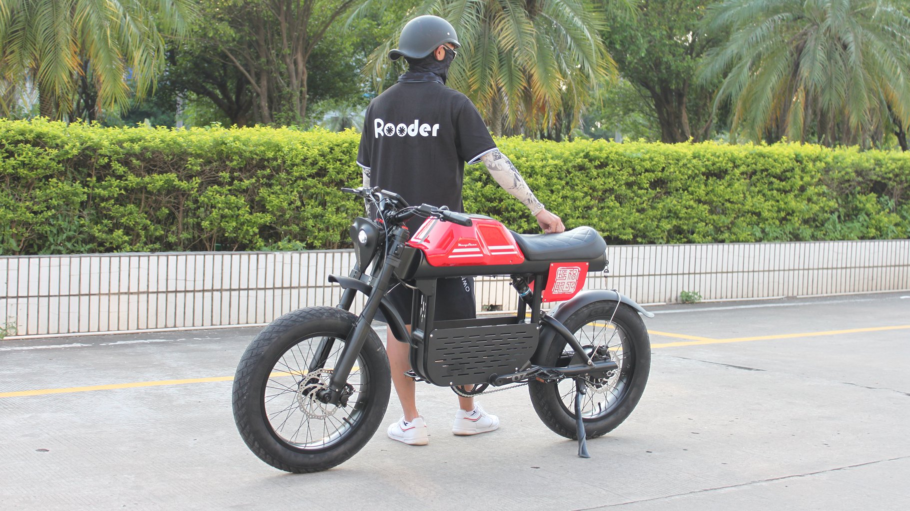 Rooder mangosteen electric bike ft-01 48v 1000w 30ah 50km/h