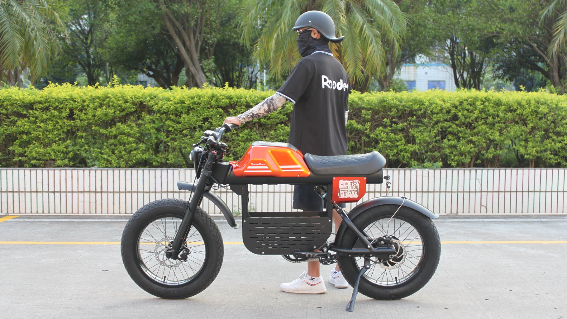 Rooder mangosteen electric bike ft-01 48v 1000w 30ah 50km/h