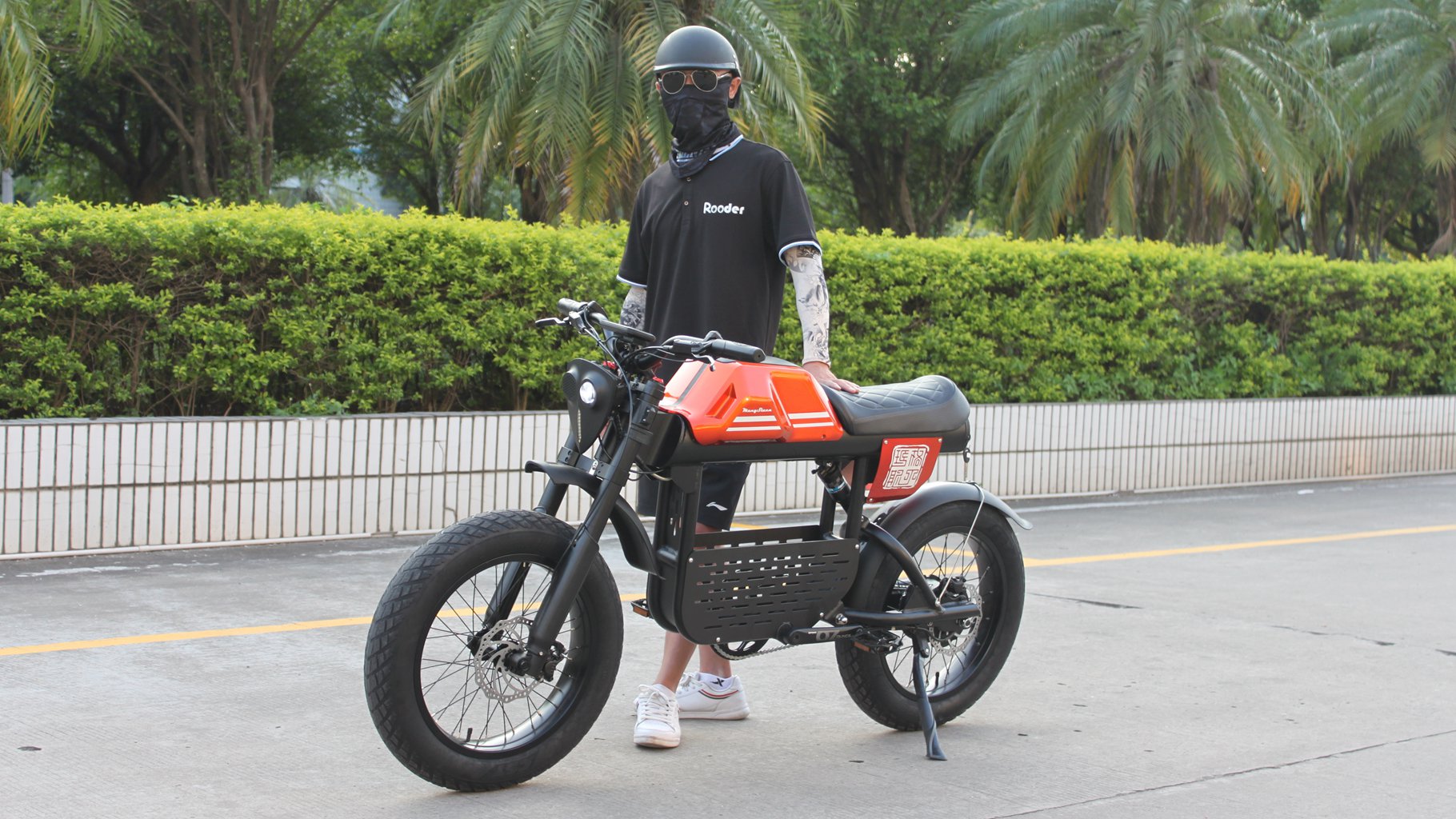Rooder mangosteen electric bike ft-01 48v 1000w 30ah 50km/h