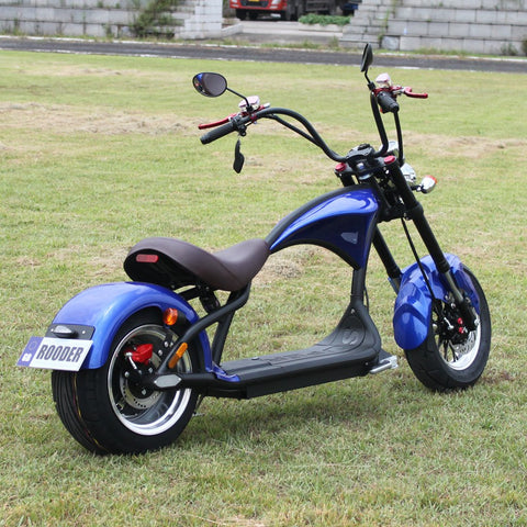 e scooter roller city coco chopper Rooder 2000w 20ah blue