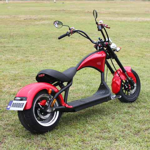 elektro roller scooter city coco m1 2000w EEC COC EU red