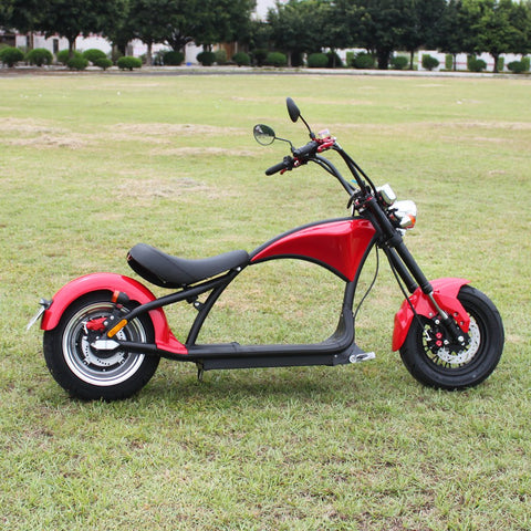 elektro roller scooter city coco m1 2000w EEC COC EU red