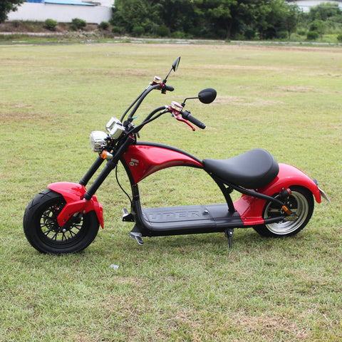 roller elektro city coco m1 chopper Rooder 2000w matte red