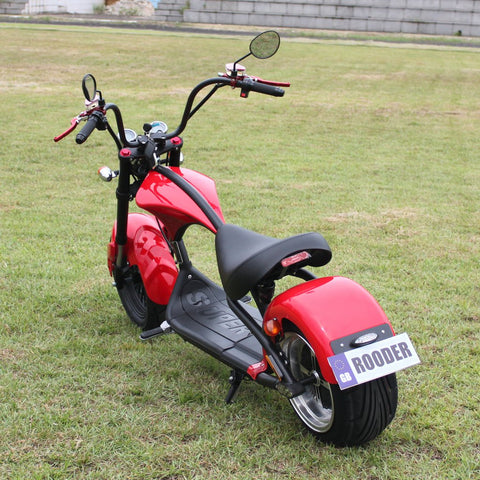 roller elektro city coco m1 chopper Rooder 2000w matte red