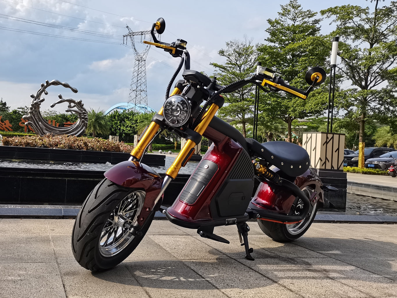 mangosteen knight m8s 72v 4000w 35ah 80kmph EEC