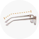 Temple (arm) length