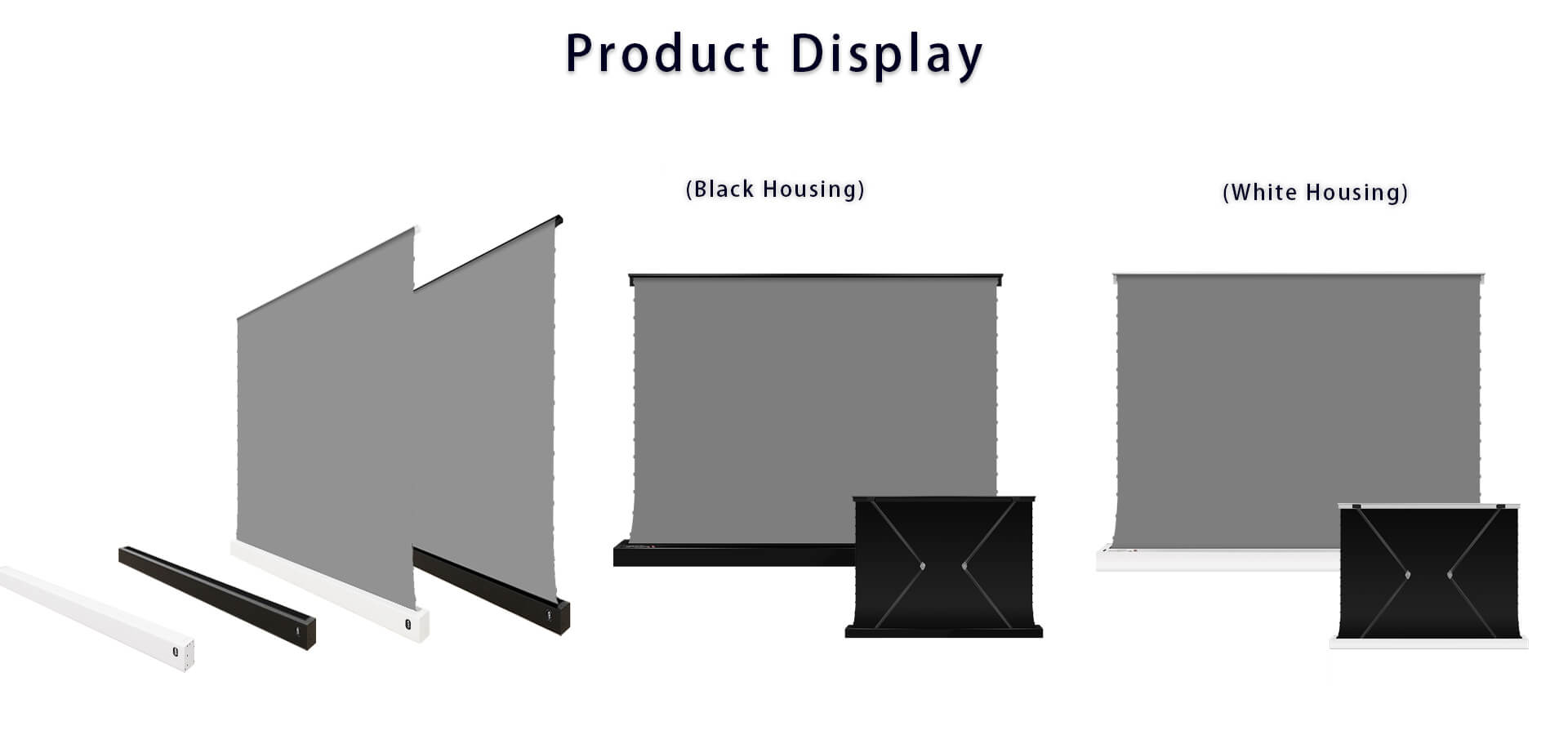 XIJING proection screen.Contrast & Fidelity | Minimizes Pixilation & Controls Ambient Lighting for Clear, Comfortable Viewing.