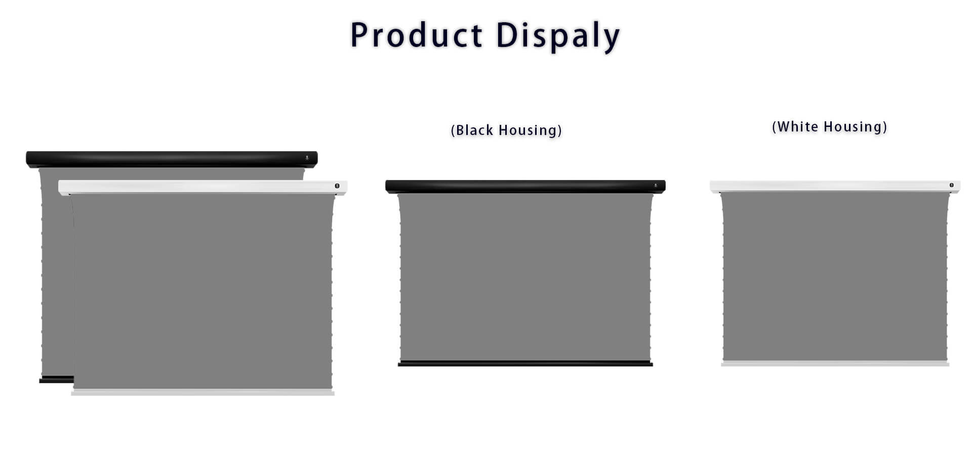 Self-contained light weight aluminum black casing Simple telescoping pole mechanism to adjust screen height Easily transported, set up, and taken down Wide projection viewing angle Aluminum casing provides rugged protection of your screen