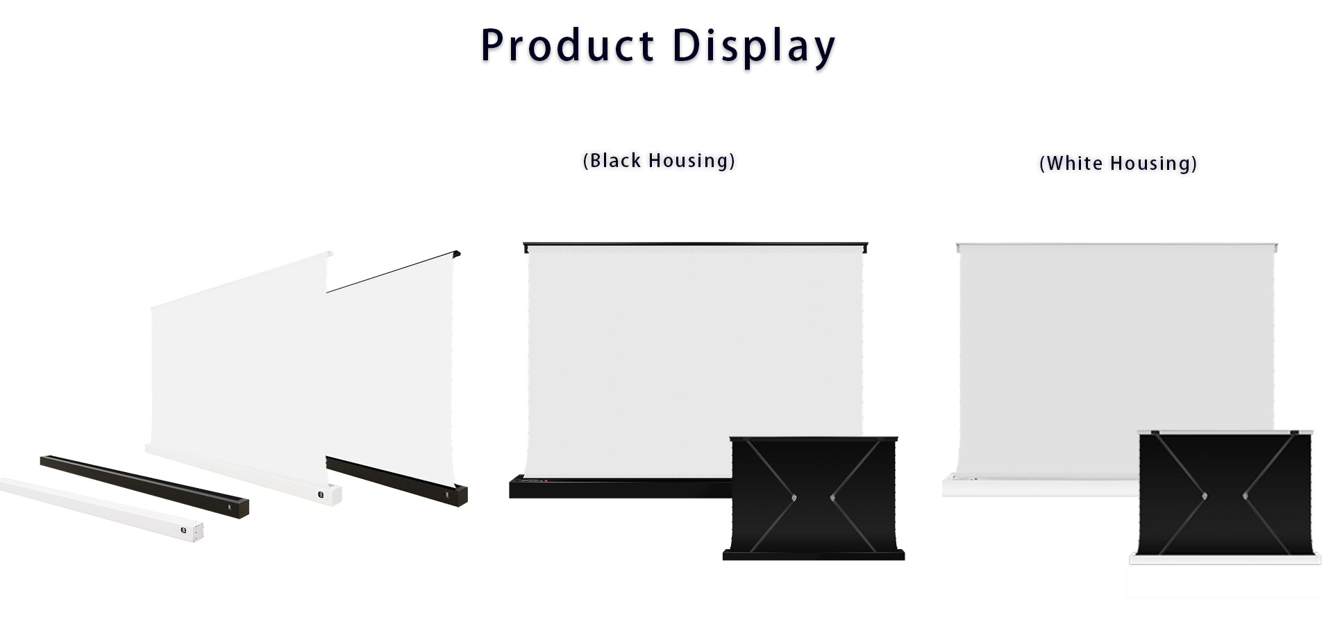 XIJING Motorized projection screen: bringing cinema home