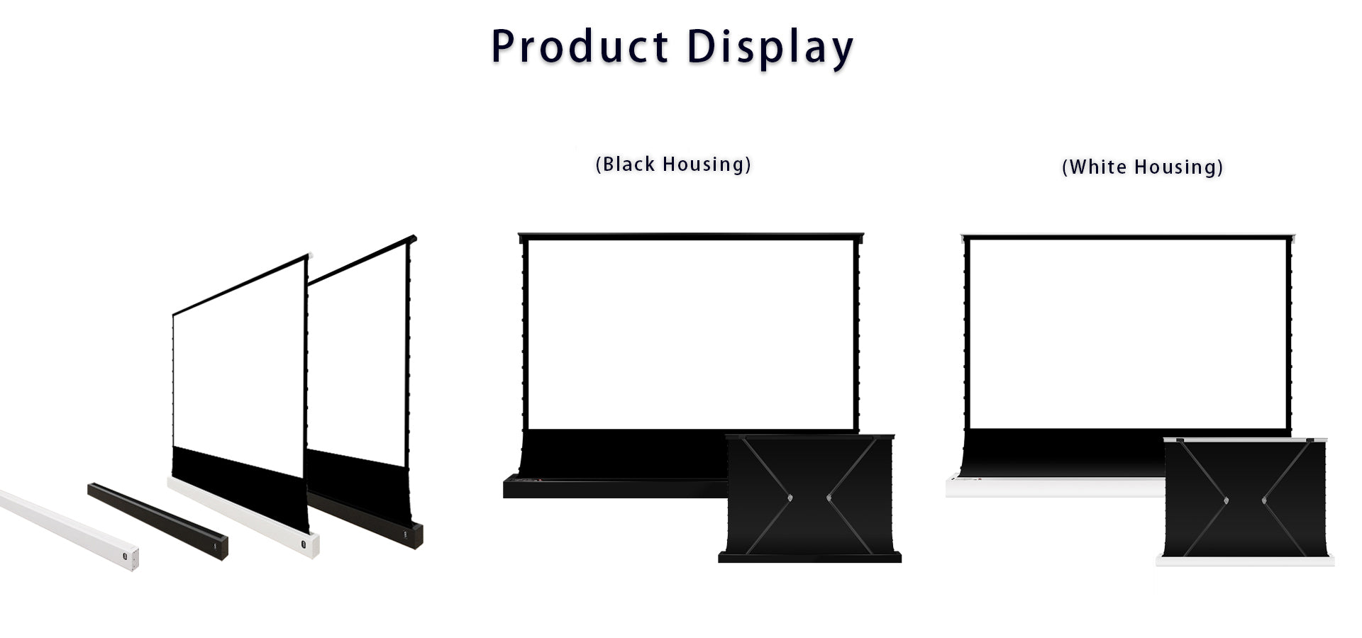 XIJING Electric Projector Screen,Motorized Projector Screen With Remote Controller,Electric Motorized Projection Screen