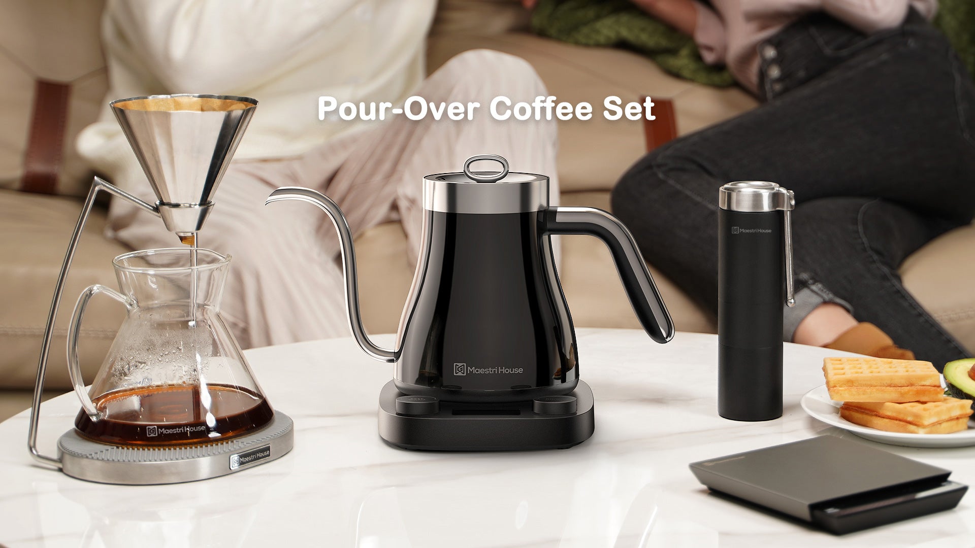 Electric Pour Over Gooseneck Kettle – Maestri House