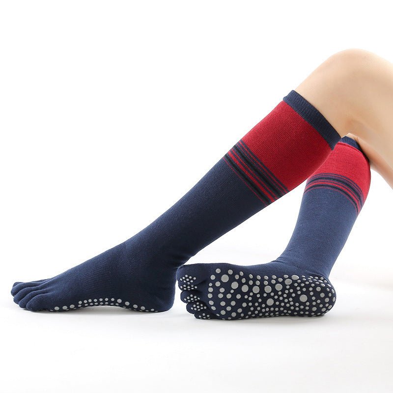 High Tube Socks Yoga Socks Five Finger Socks