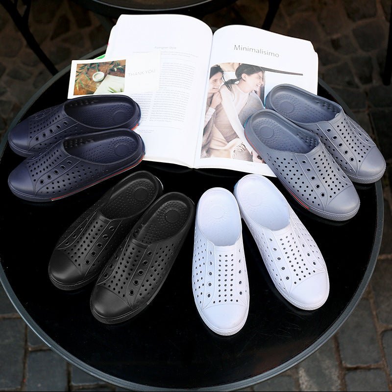 Hollow breathable hole sandals and slippers