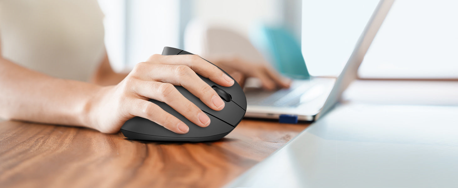 TECKNET Wireless Vertikale Ergonomische Maus