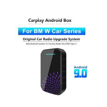 Adaptateur Carplay sans fil Box  4+32G pour toutes les séries de voitures BMW carplay