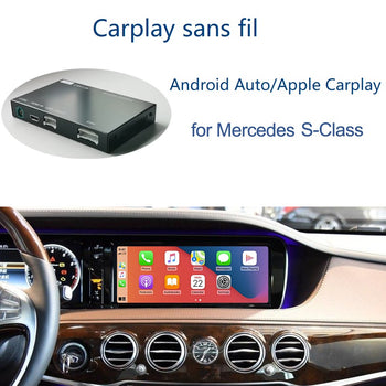 Pour Mercedes Benz Classe S W222 2014-2018 apple carplay android auto