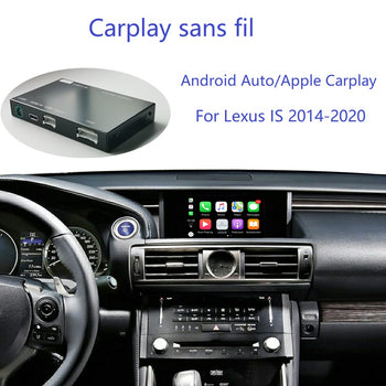 Pour Lexus IS 2014-2020 sans fil carplay/android auto