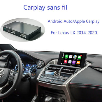 Pour Lexus LX 2014-2020 sans fil carplay/android auto