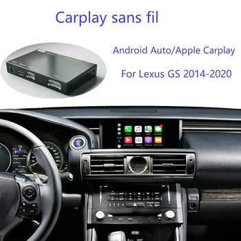 Pour Lexus GS 2014-2020 sans fil carplay/android auto