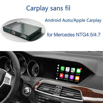 Pour Mercedes Benz Classe C W204 2011-2014 apple carplay android auto