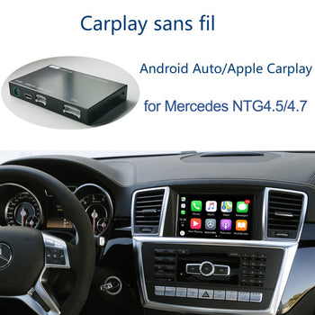 Pour Mercedes Benz ML GL W166 X166 2012-2015 apple carplay android auto