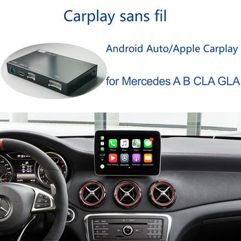 Pour Mercedes Benz Classe A W176 Classe B W246 GLA CLA 2016-2018 apple carplay android auto