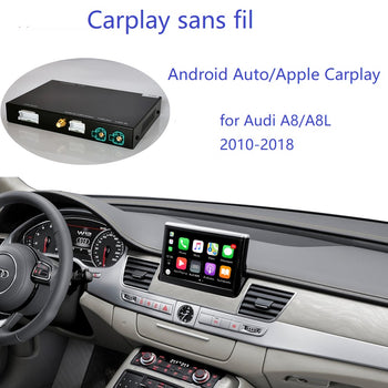 Pour Audi A8 2010-2018 Android Auto Apple CarPlay