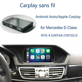 适用于 Mercedes Benz E Class W212 E Coupe C207 2012-2015 apple carplay android auto