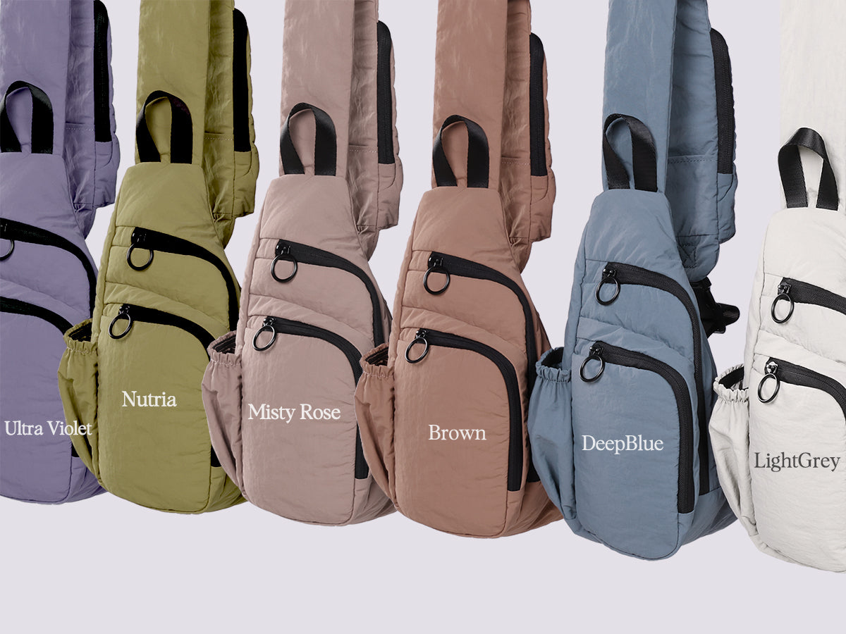 Ododos Crossbody Lightweight Sling Bag Colors