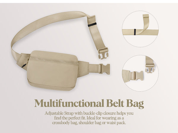 Ododos multifunctional 2L belt bag