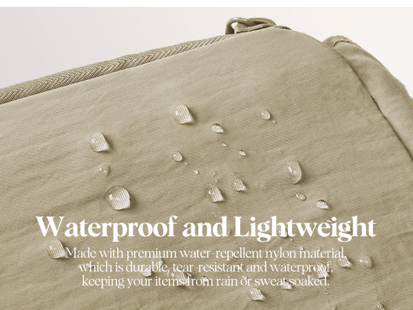 Ododos waterproof 2l belt bag