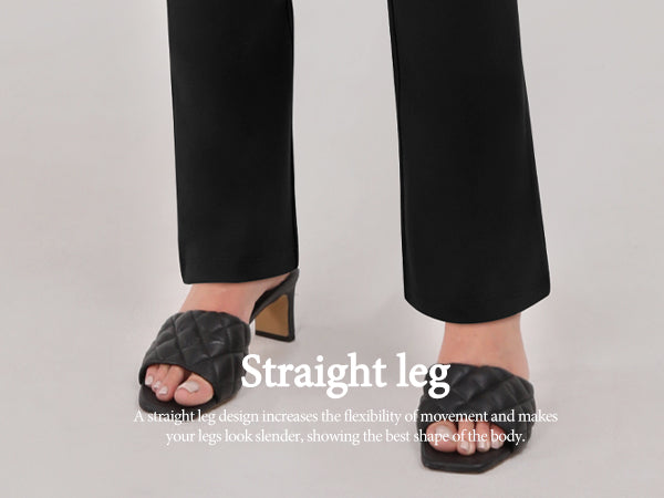 Ododos 31 inch Straight Leg Classic Yoga Dress Pants