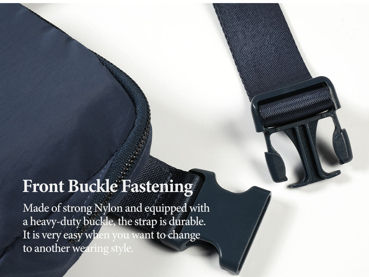 Front Buckle Fastening