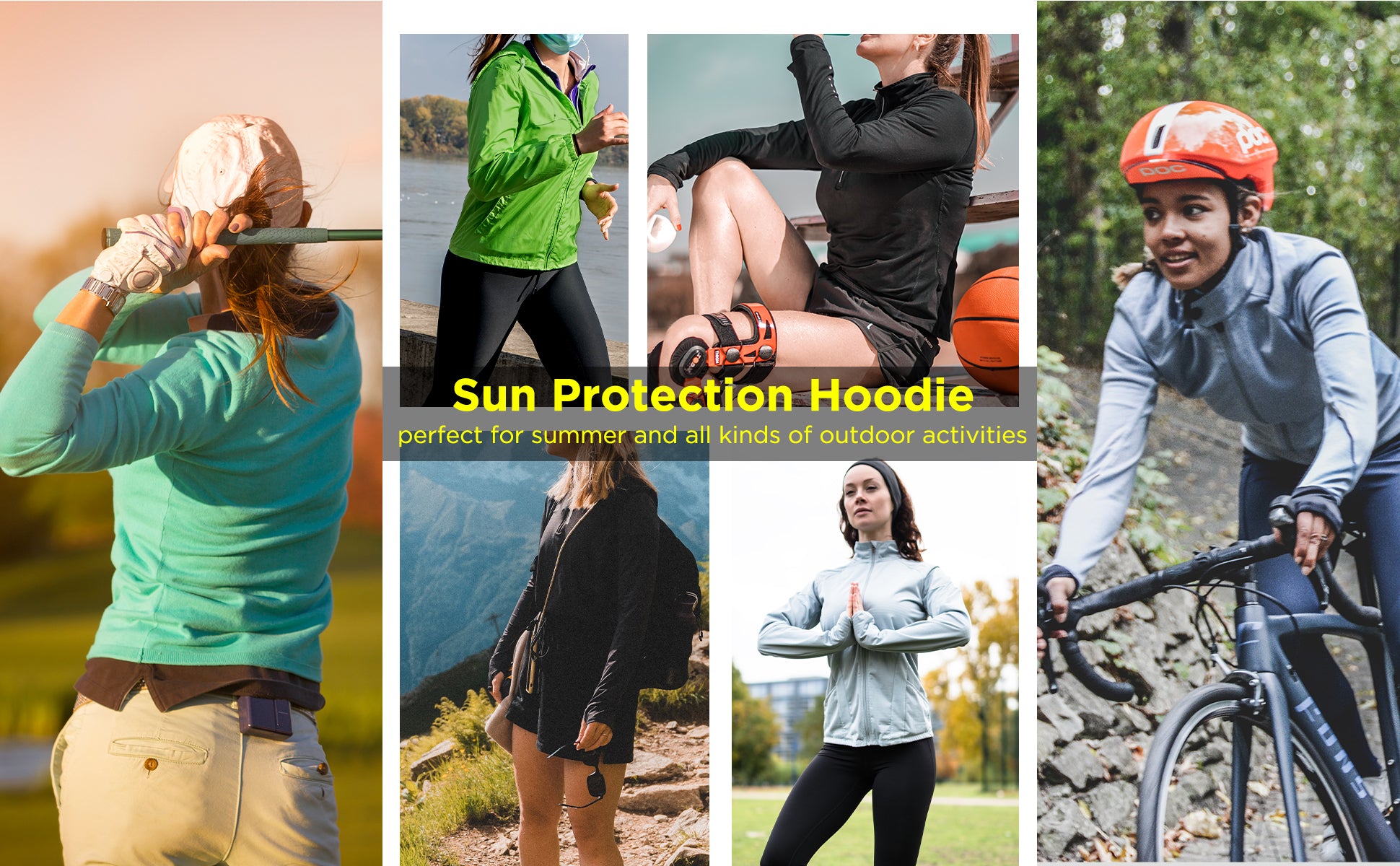 Packable UPF 50+ Sun Protection Hoodie