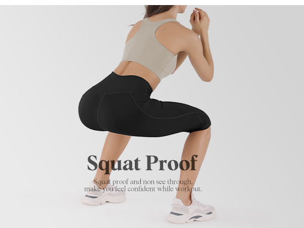 Squat Proof Yoga Capris Fabric