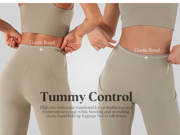 Tummy Control Yoga Capris
