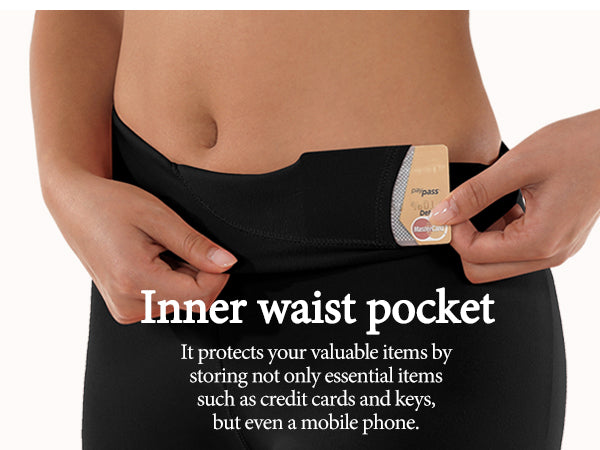 Ododos yoga leggings with inner pocket