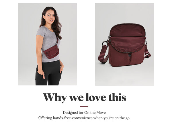 why we love 1.2L Mini Crossbody Bag