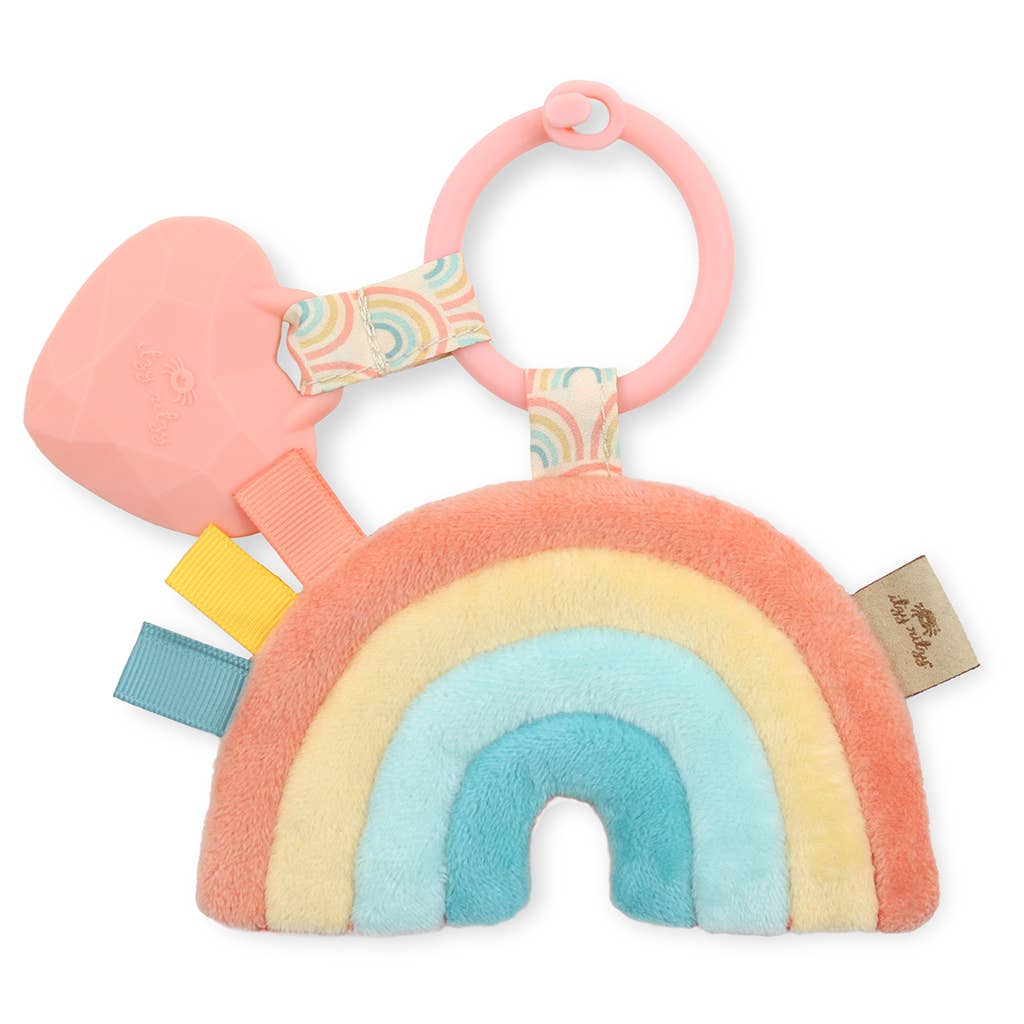 Itzy Pal? Rainbow Plush + Teether