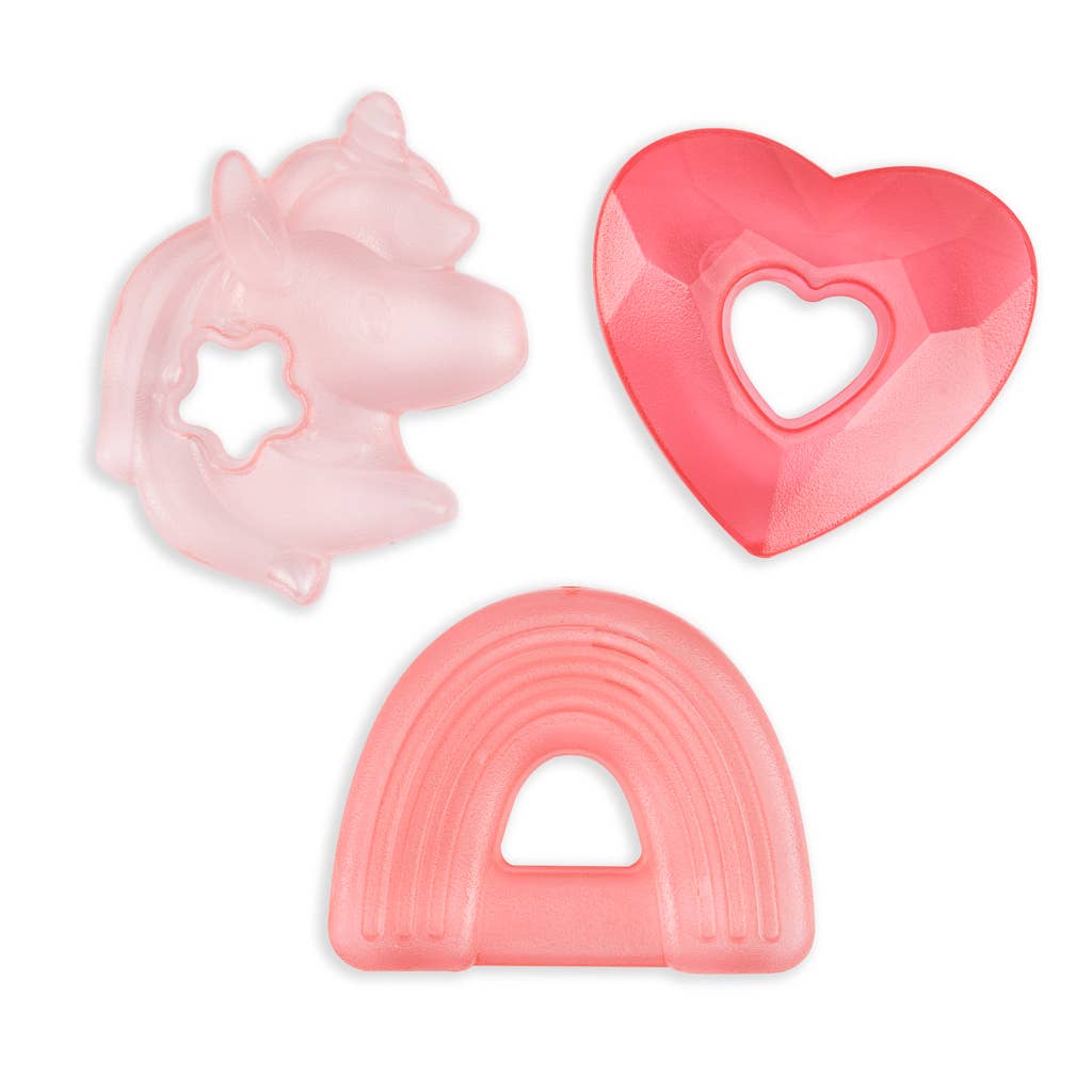 Cutie Coolers? Unicorn Water Filled Teethers (3-pack)