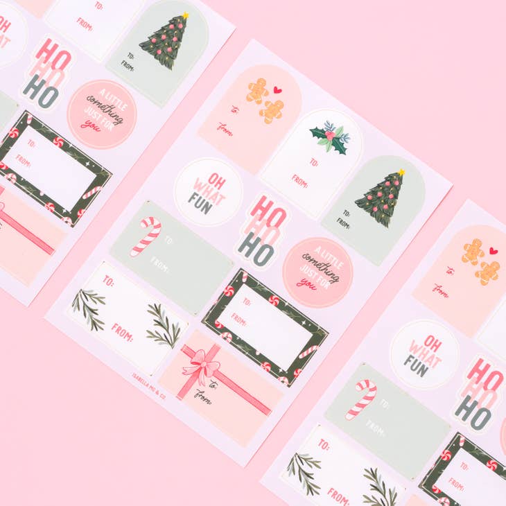 Oh So Jolly Gift Stickers | Holiday Sticker Sheet