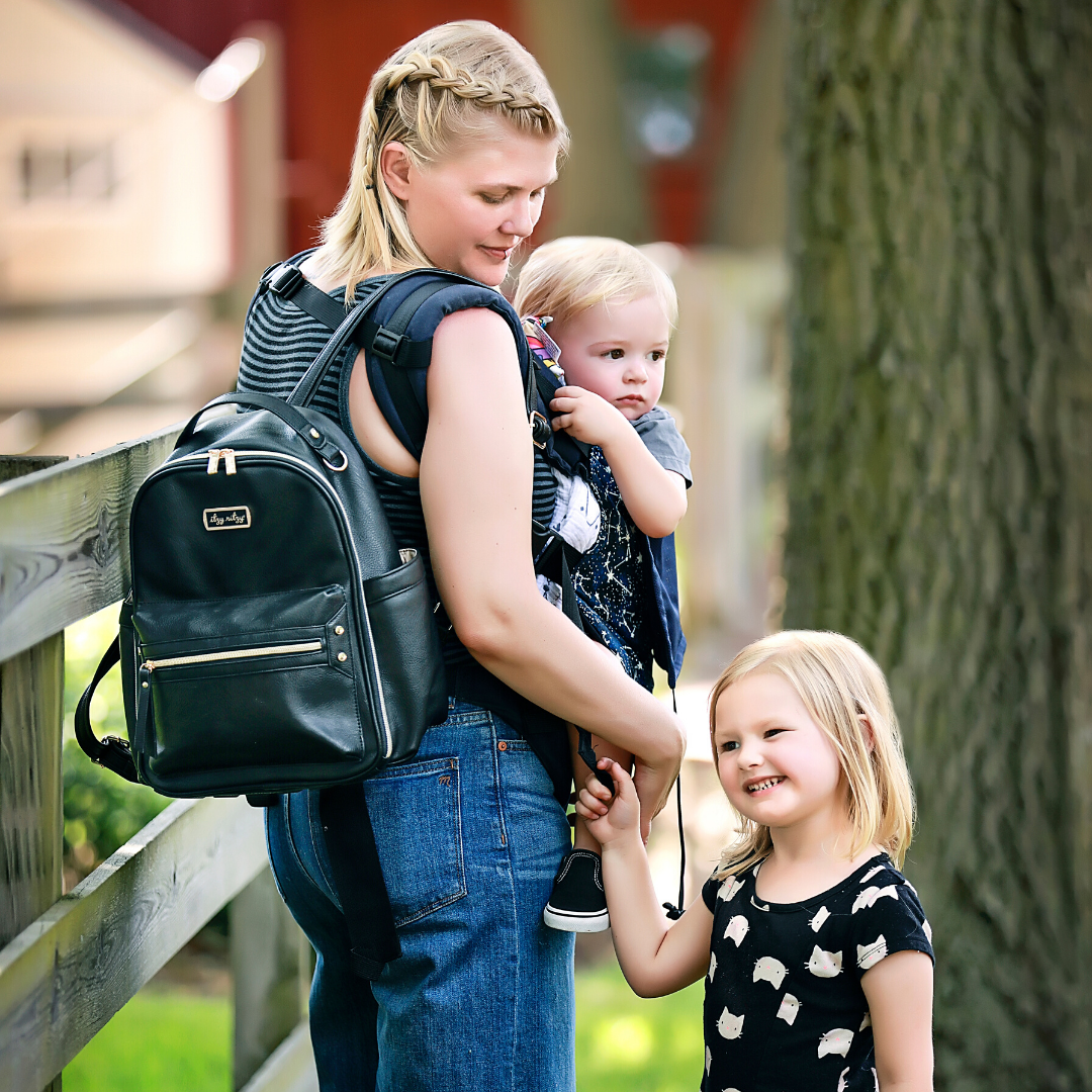 Black Itzy Mini? Diaper Bag Backpack