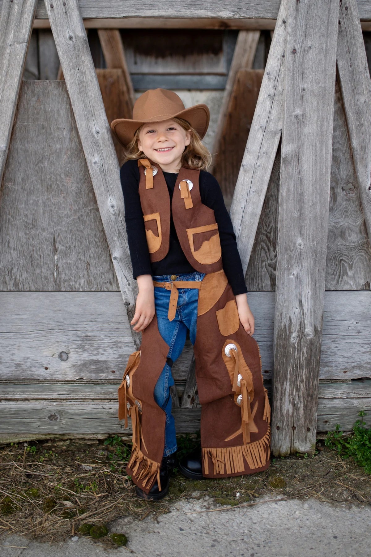 Cowboy Vest and Chaps