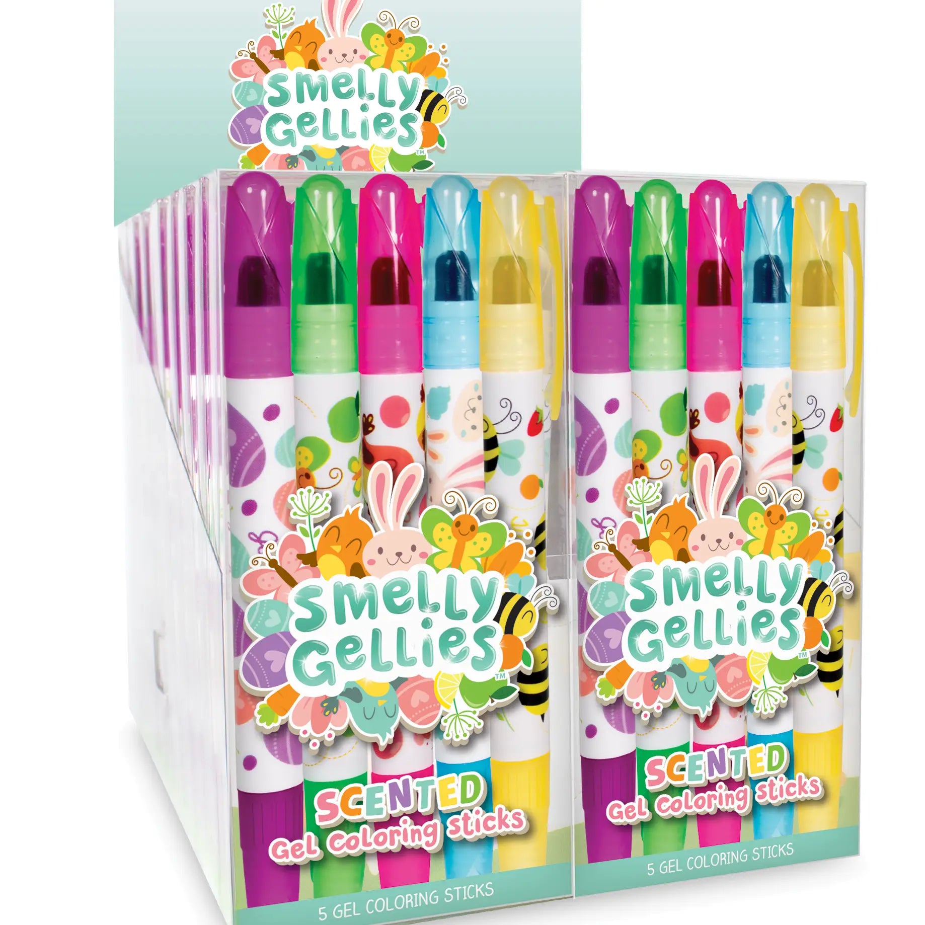 Sketch & Sniff Spring Gel Crayons 5-Pack