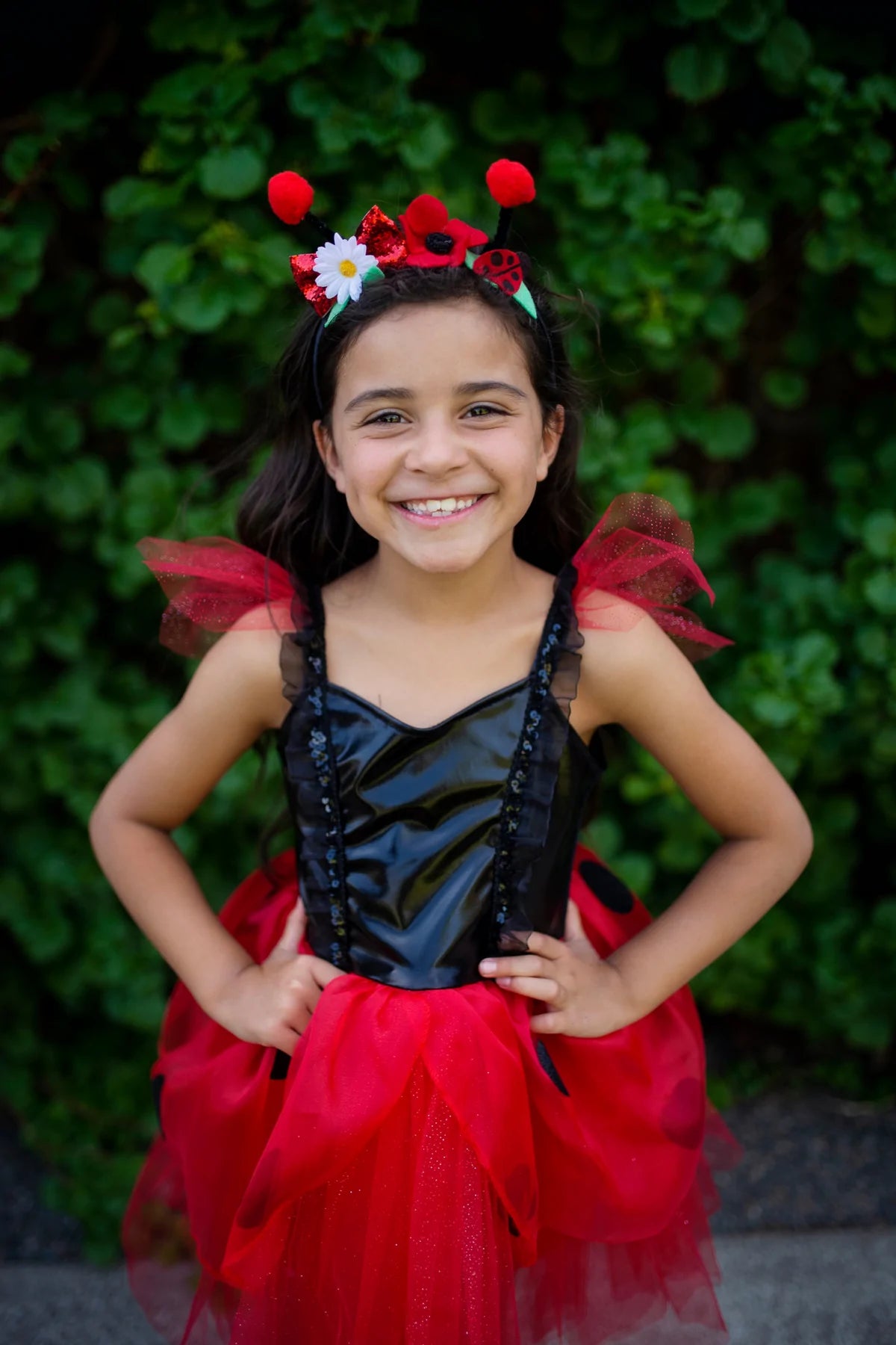 Ladybug Dress & Headband