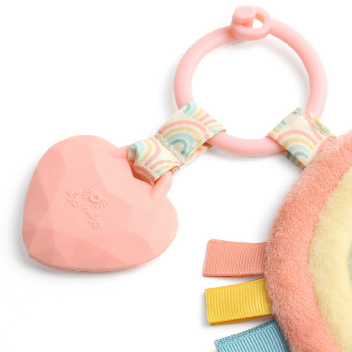 Itzy Pal? Rainbow Plush + Teether