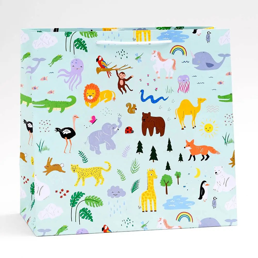 Jungle Animals Bag - Large