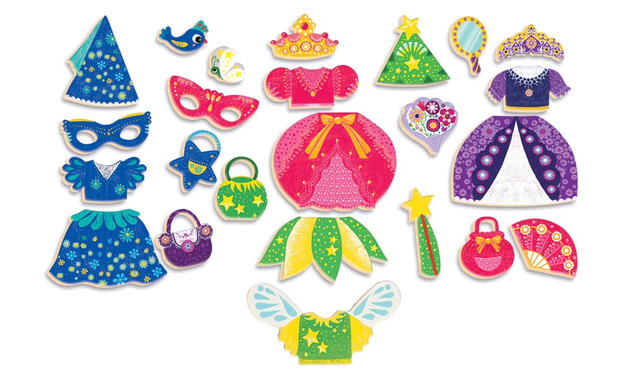 Belissimo Two-Sided Magnetic Dress Up Activity Tin