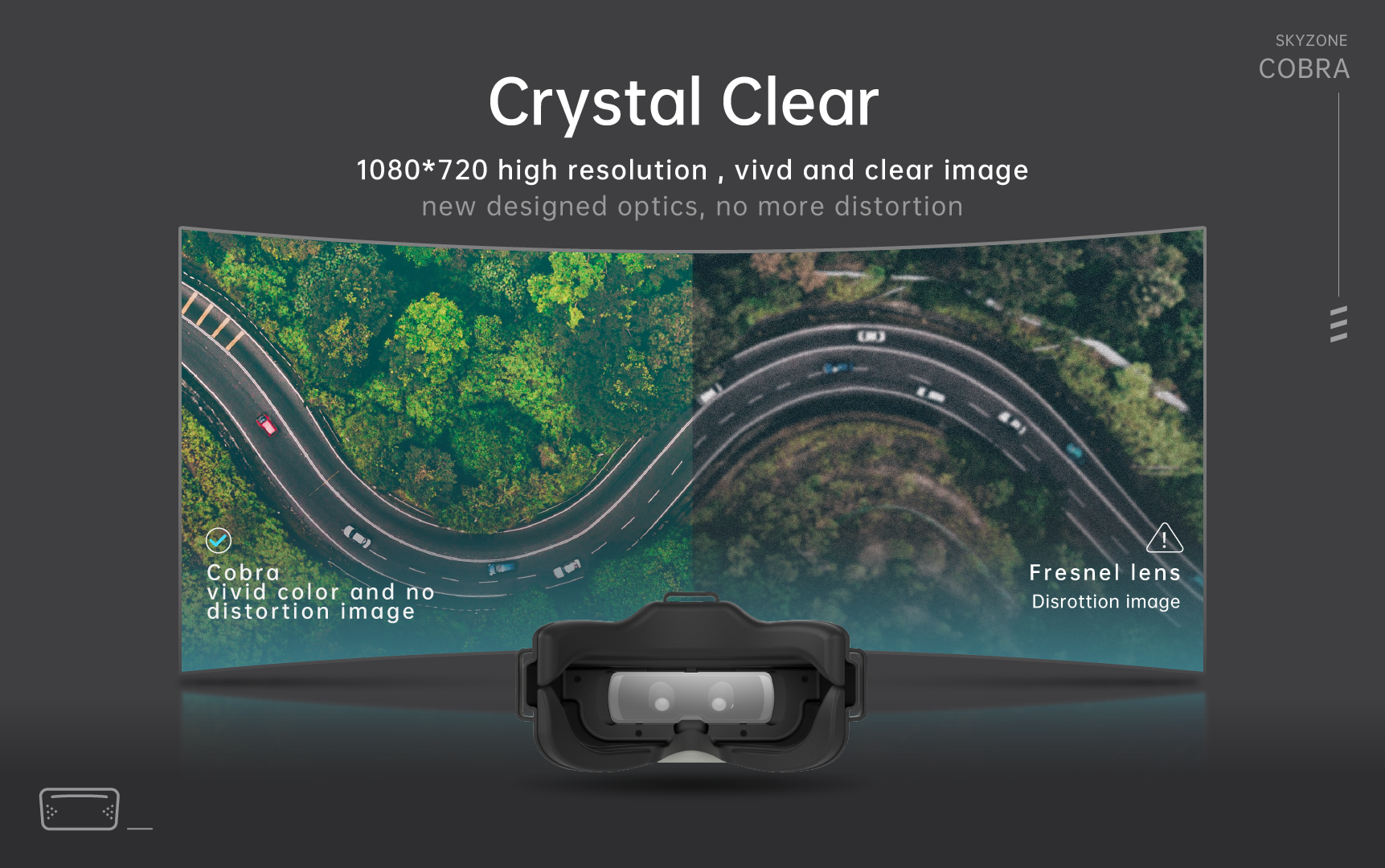 skyzone cobra x fpv goggles